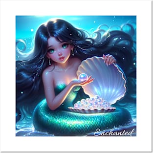 Enchanted Marmaid Posters and Art